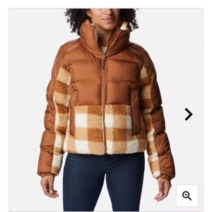 NWT Columbia Leadbetter Sherpa Hybrid Jacket